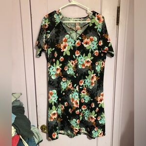 Notations floral dress